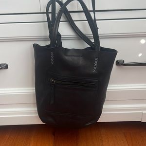 Free People Black Cross Body Bag